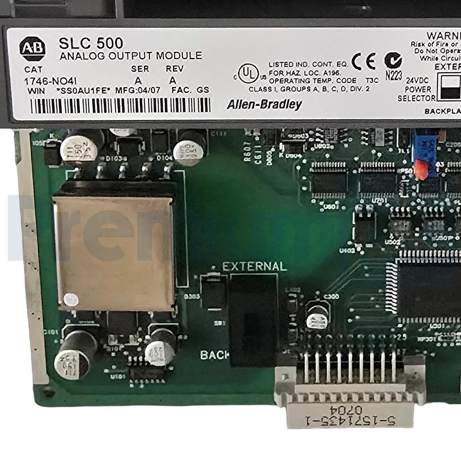 Allen Bradley 1746-NO4I /A SLC 500 4-Ch Analog Output Module 1746NO4I NSMP