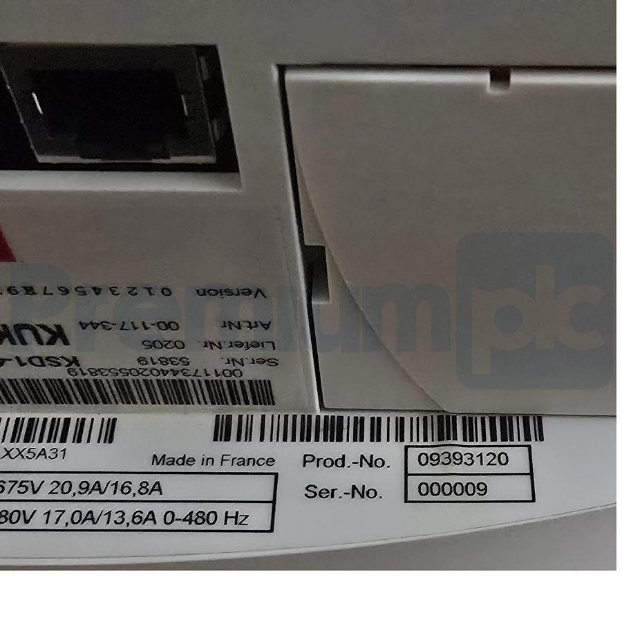 Used KUKA KSD1-48 E93DA123I4B531 SERVO DRIVE 13293121 E93DA123I4B531XX5A31 00-117-344