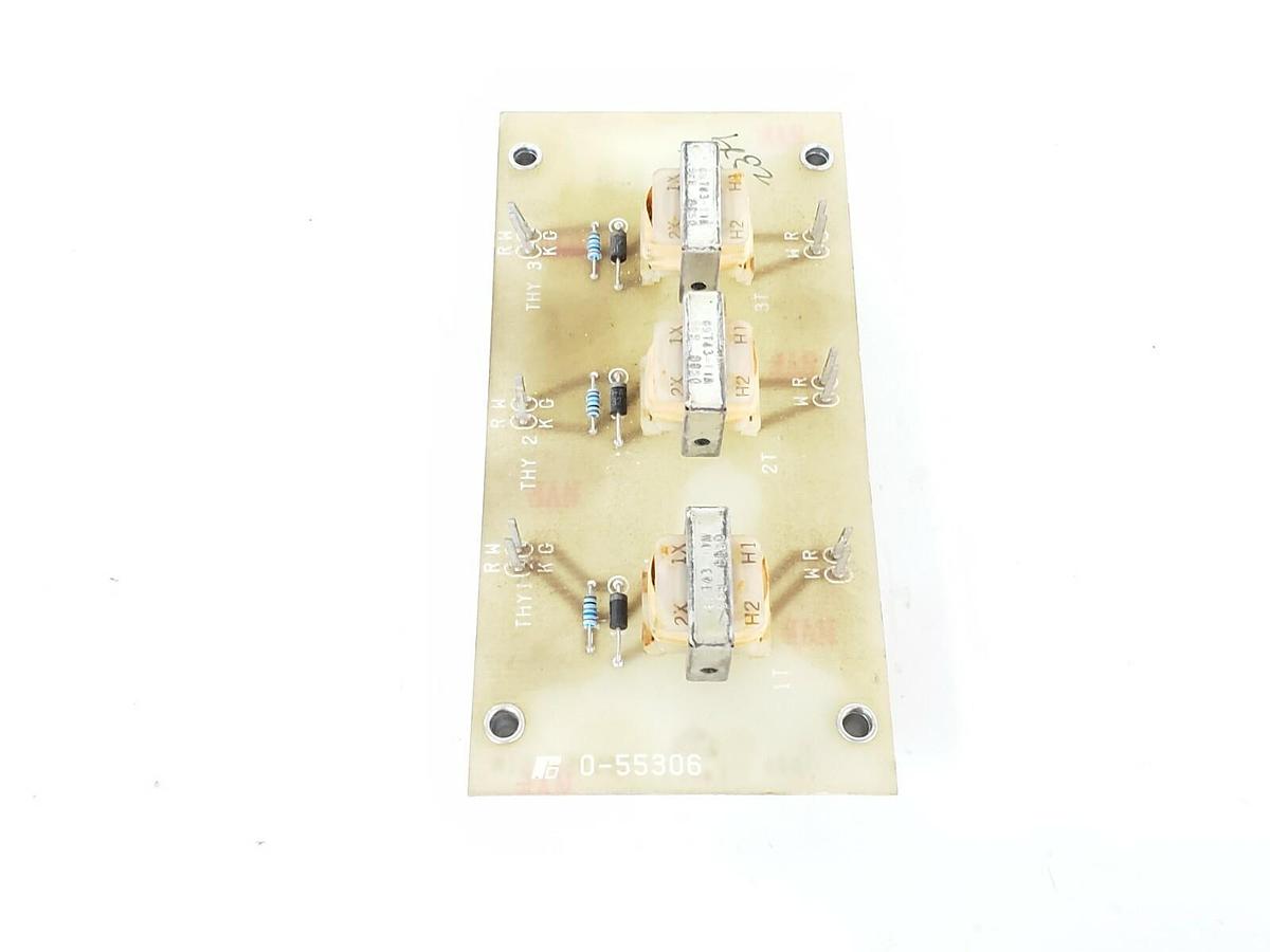 Used RELIANCE ELECTRIC 0-55306 PC BOARD INVERTER GATE DRIVER 055306