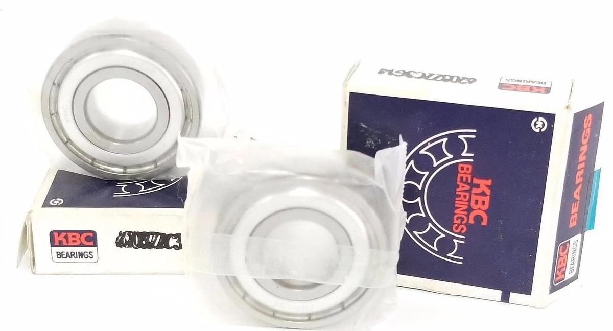 Used LOT OF 2 NIB KBC BEARINGS 6203ZZC3G14 BEARINGS