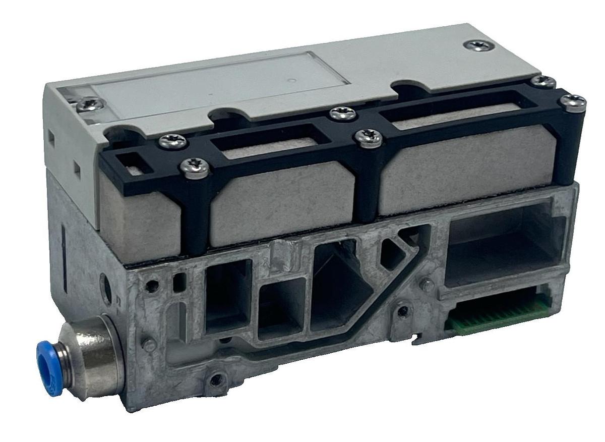 Used Festo VMPA1-FB-EPLM-GU End Plate 552288 REV 04 for MPA Valve Terminal Manifold
