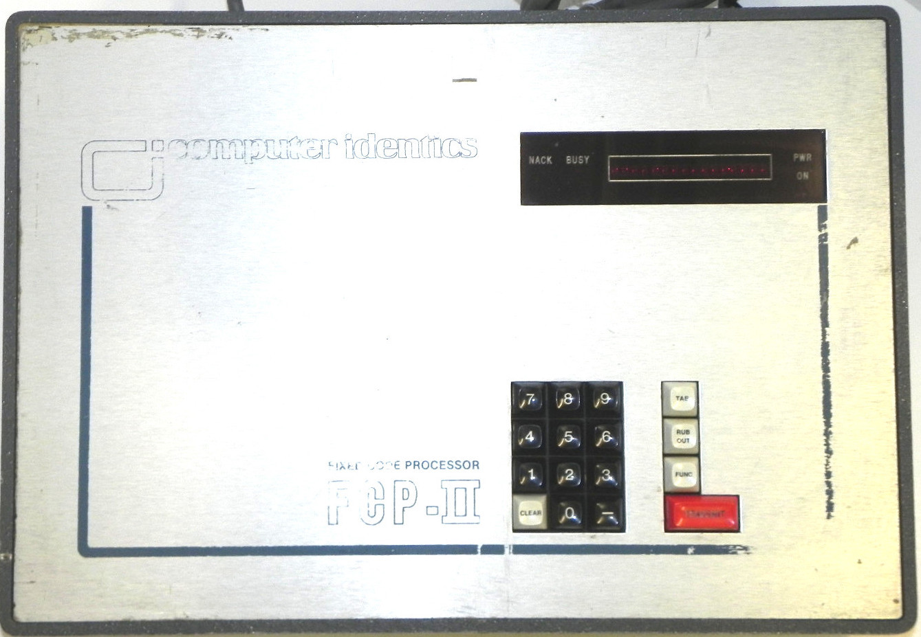 Used COMPUTER IDENTICS A1-66010-1 FIXED CODE PROCESSOR FCP-II