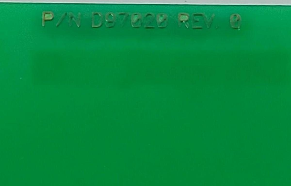 Used NEW KOSO AMERICA INC. S97021 FEEDBACK BOARD I/O REV. C P/N: D97020 REV. 0