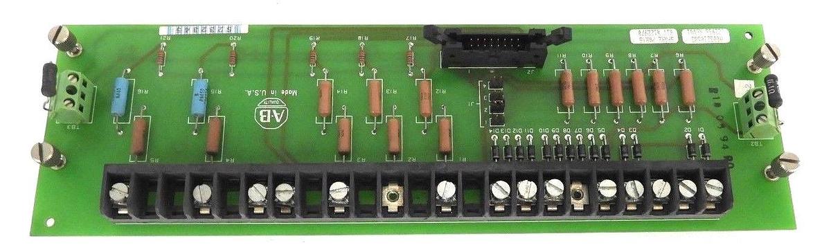 Used ALLEN BRADLEY 122970 FEEDBACK CARD 240VAC 122966 REV. 01, M003230583