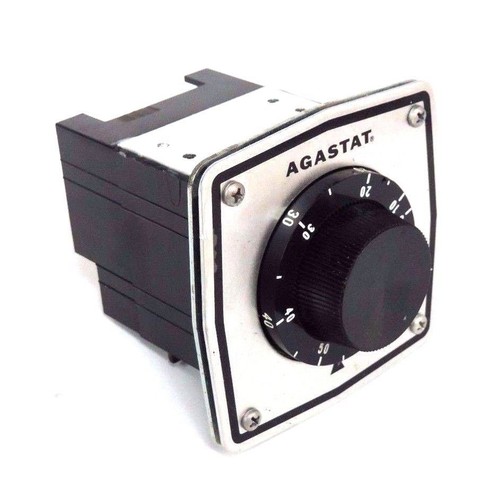 Used NEW AGASTAT 7012BIMX TIMING RELAY 6-60 MIN. 120/240VAC, COIL: 240V, 60HZ