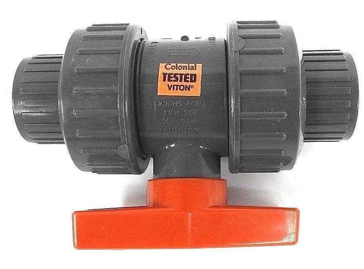 Used NIB COLONIAL ENGINEERING V08102N FULL BLOCK TRUE UNION BALL VALVE
