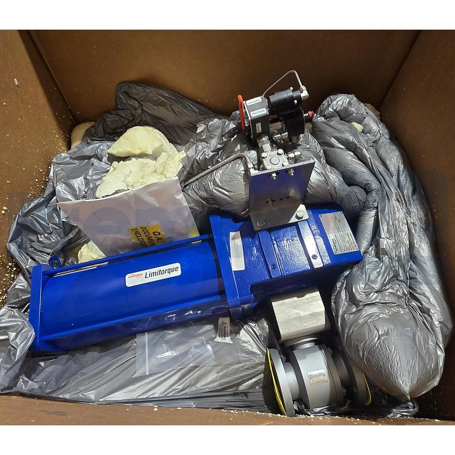 Used FLOWSERVE LPC-10A-166B-SR02 Limitorque Scotch Yoke Valve Actuator 2" Valve NSMP