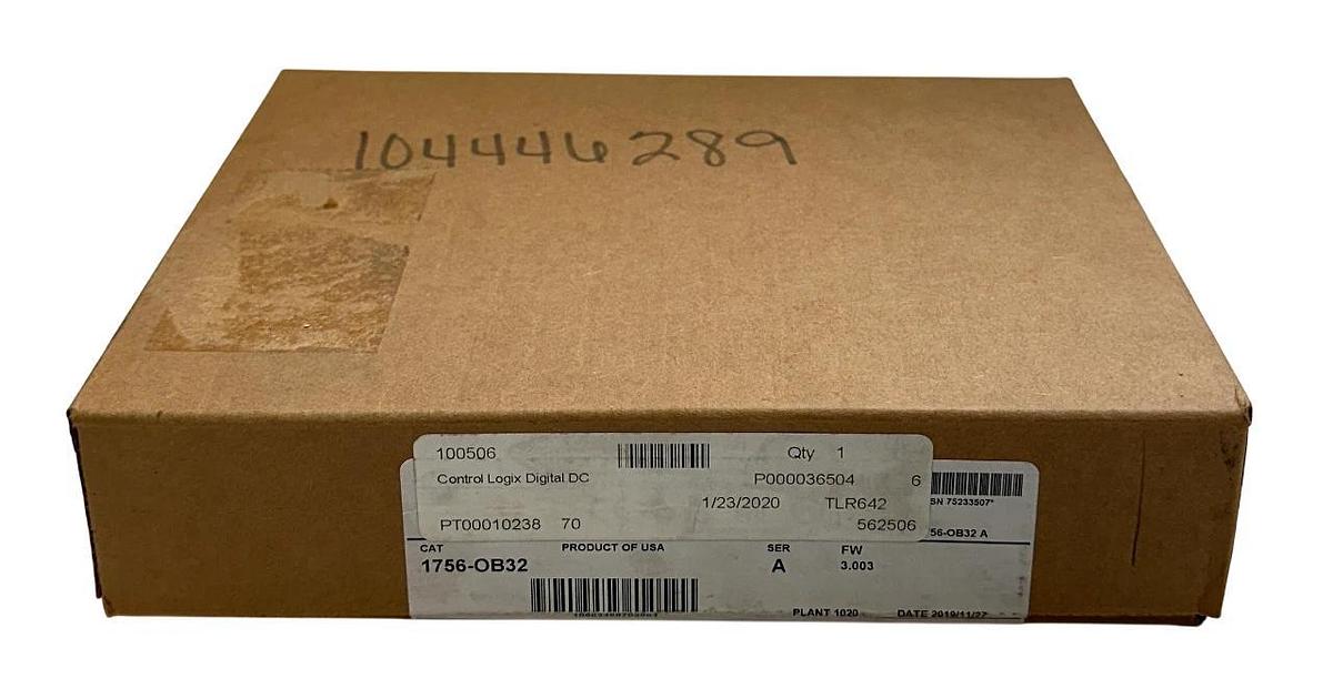 Used ALLEN BRADLEY 1756-OB32 /A ControlLogix 32 Point DC Output Module 12/24V NSFS