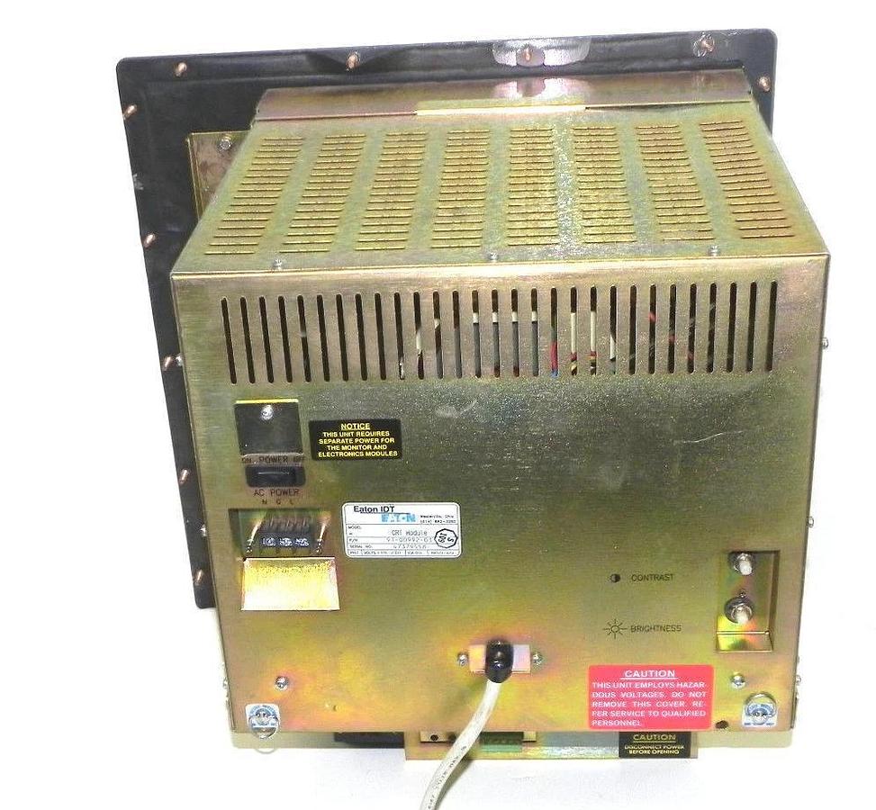 Used CUTLER HAMMER 91-00992-03 PANELMATE IDT 910099203 CRT MODULE