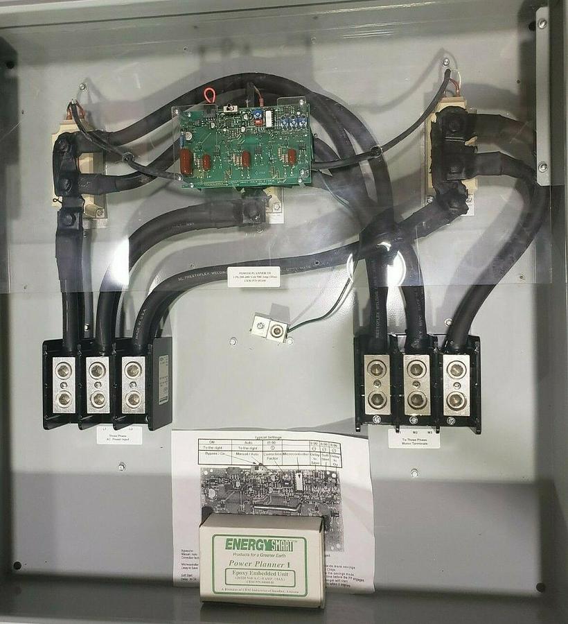 Used NEW ENERGY SMART POWER PLANNER III, 3 PHASE 208/480V 500 AMP MAX. CEM P/N: 05260