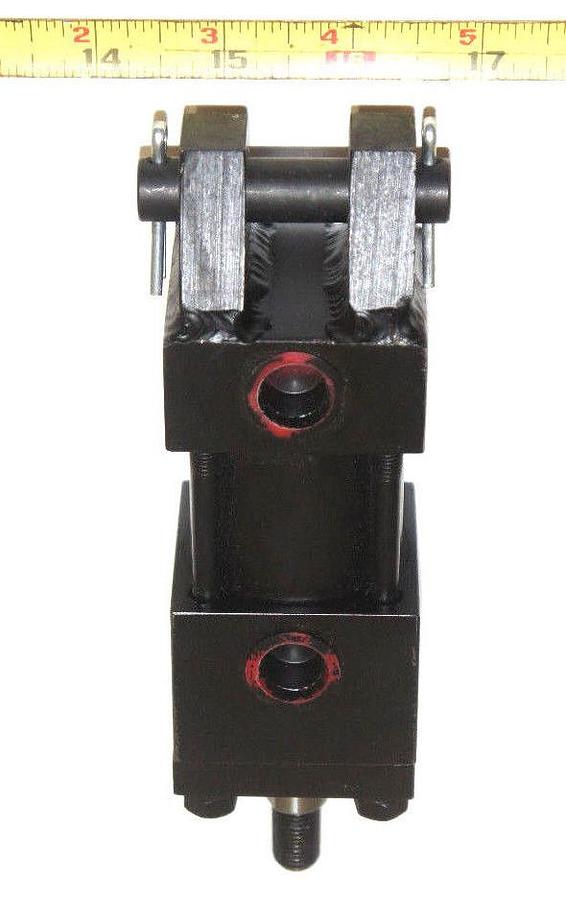 Used NEW HYDRO-LINE R5C-1.5 X .38, N-.63-2-N-N, N-1-1, J072 PNEUMATIC CYLINDER