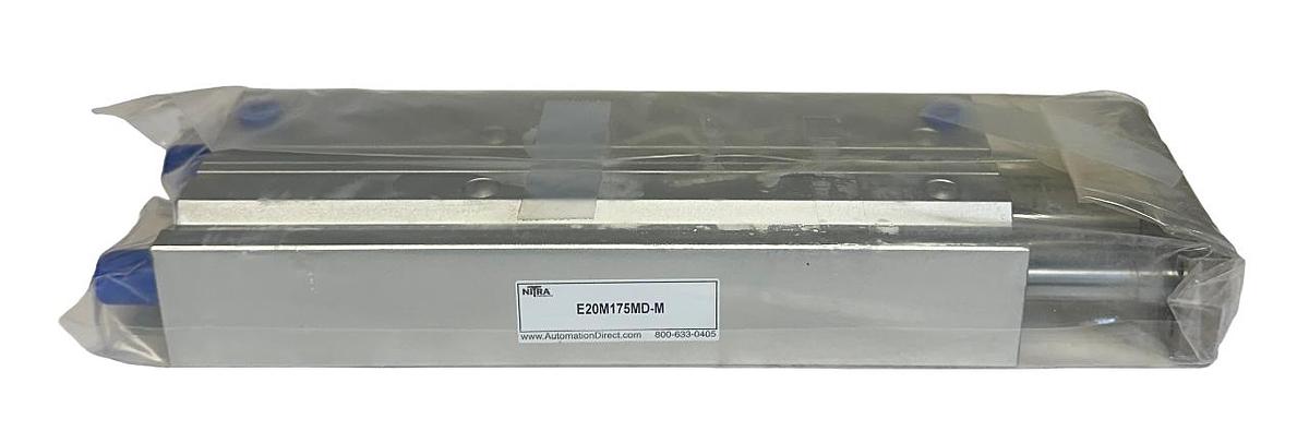 Used AUTOMATION DIRECT NITRA E20M175MD-M / E20M175MDM TWIN GUIDE ROD CYLINDER NSMP