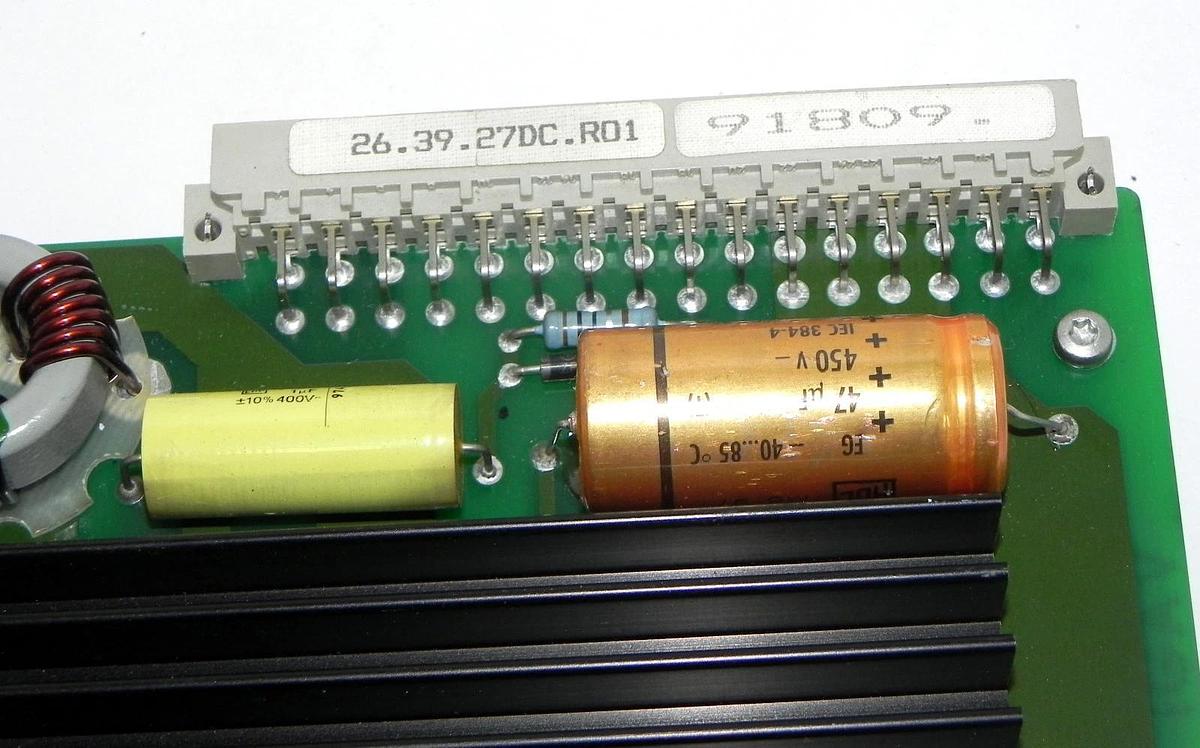 Used SIEB & MEYER 26.39.27 AC-SERVO MODULE 263927, 26.39.058.2 REV. 3, B940429S