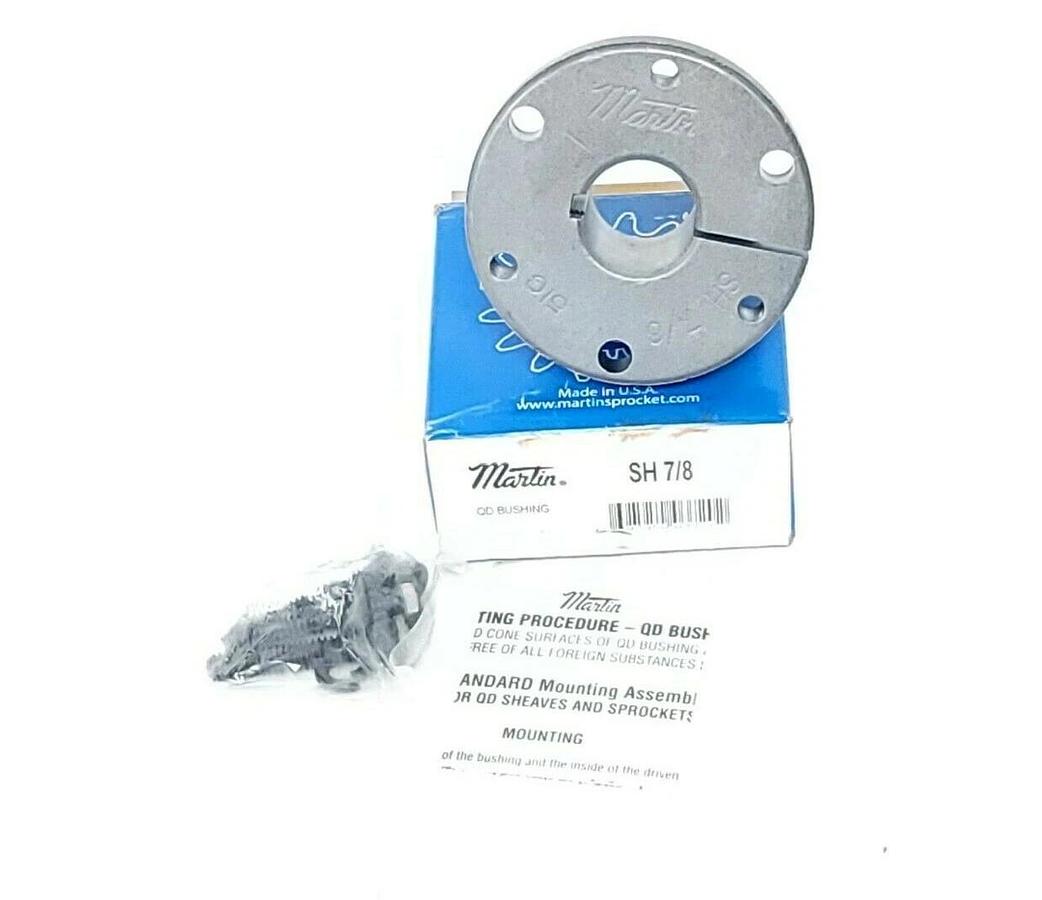 Used NIB MARTIN SH 7/8 QD BUSHING SH78