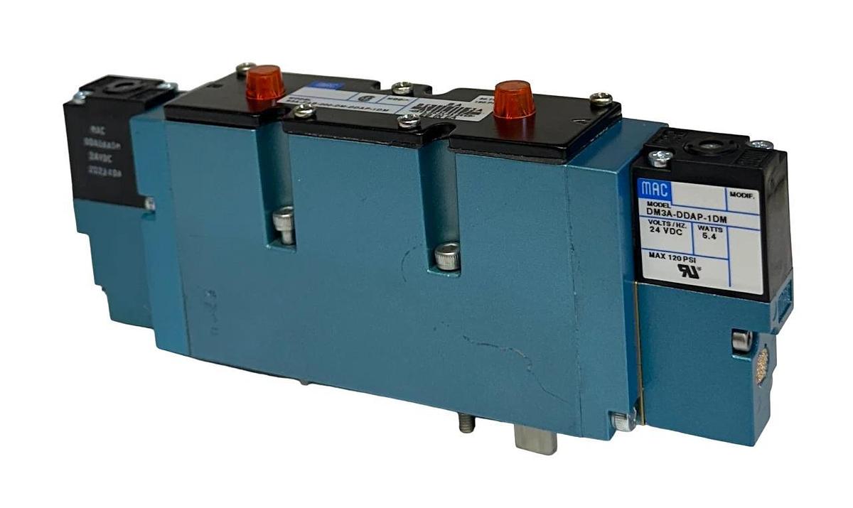 MAC 93A-FAB-000-DM-DDAP-1DM / 93AFAB000DMDDAP1DM SOLENOID VALVE 24VDC COIL NSNP