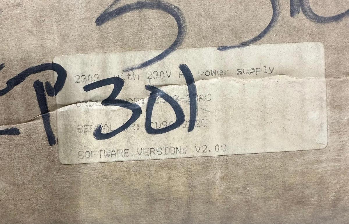 Used NEW CD SYSTEMS 2303-23AC / 230323AC BAR-GRAPH PANEL METER WITH POWER SUPPLY 2303