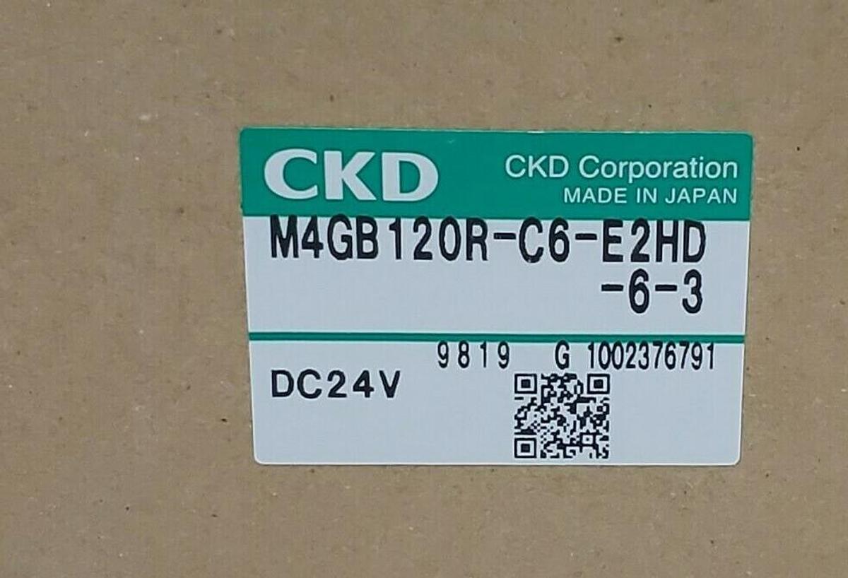 NIB CKD M4GB120R-C6-E2HD-6-3 VALVE MANIFOLD ASSEMBLY M4GB120RC6E2HD63