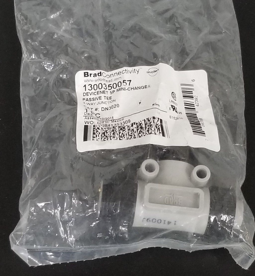 NEW BRAD CONNECTIVITY 1300350057 3-WAY PASSIVE TEE DN3020