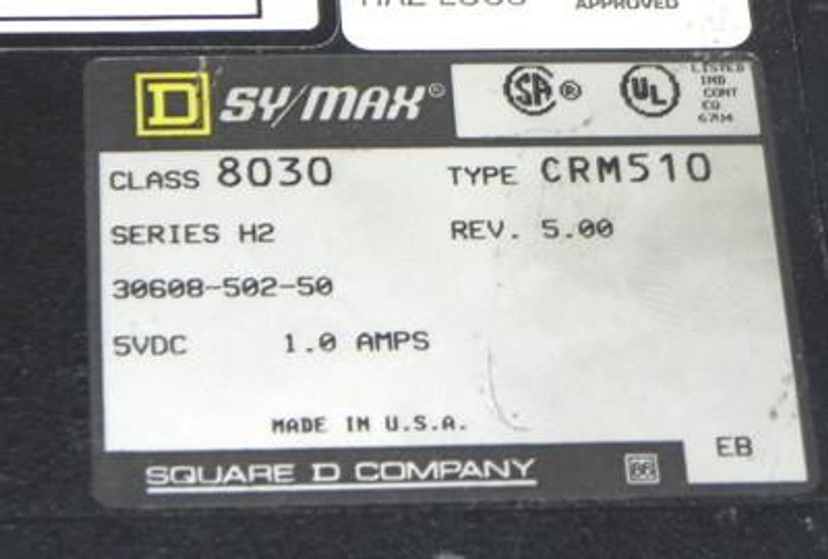 Used SYMAX 8030-CRM-510 NETWORK INTERFACE MODULE 8030CRM510