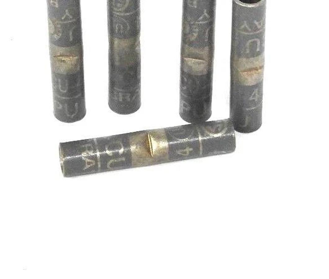 LOT OF 5 NEW TECHSPAN BCU-4 SH COPP SPLICE 4CU GRAY CONNECTORS BCU4