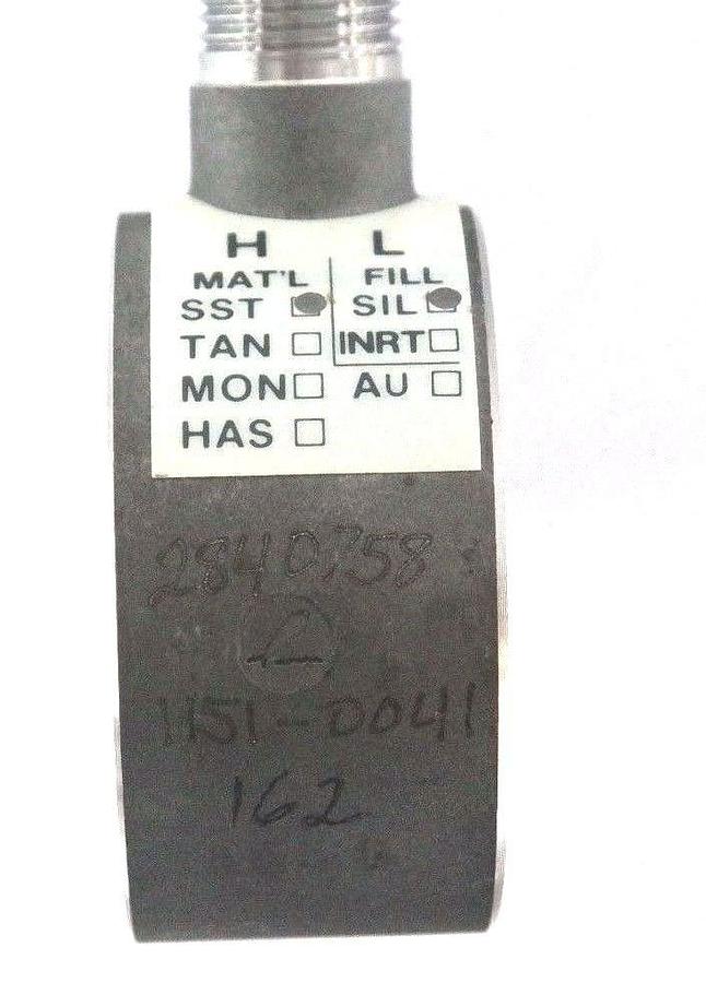 Used NIB ROSEMOUNT 1151-0041-162 DP/GP SILICONE SENSOR MODULE RANGE 6 2840758