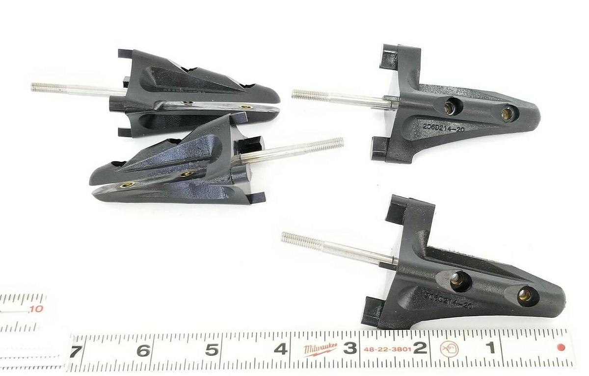 Used LOT OF 4 NEW GENERIC 206D214-20 GUIDE HOLDER ENDS 206D21420