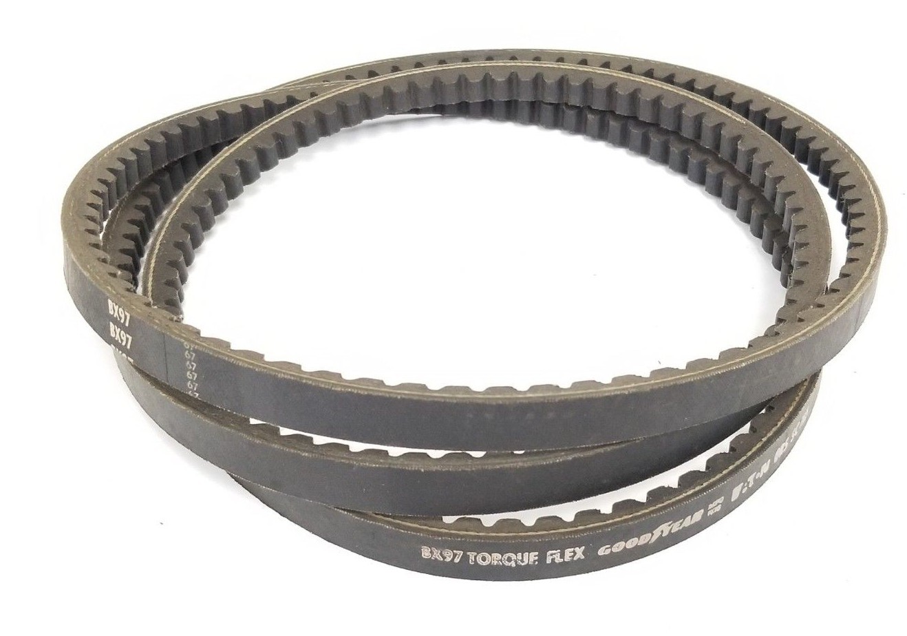 Used NEW GOODYEAR BELT-V BX97 TORQUE FLEX COGGED .66" W X 100" L