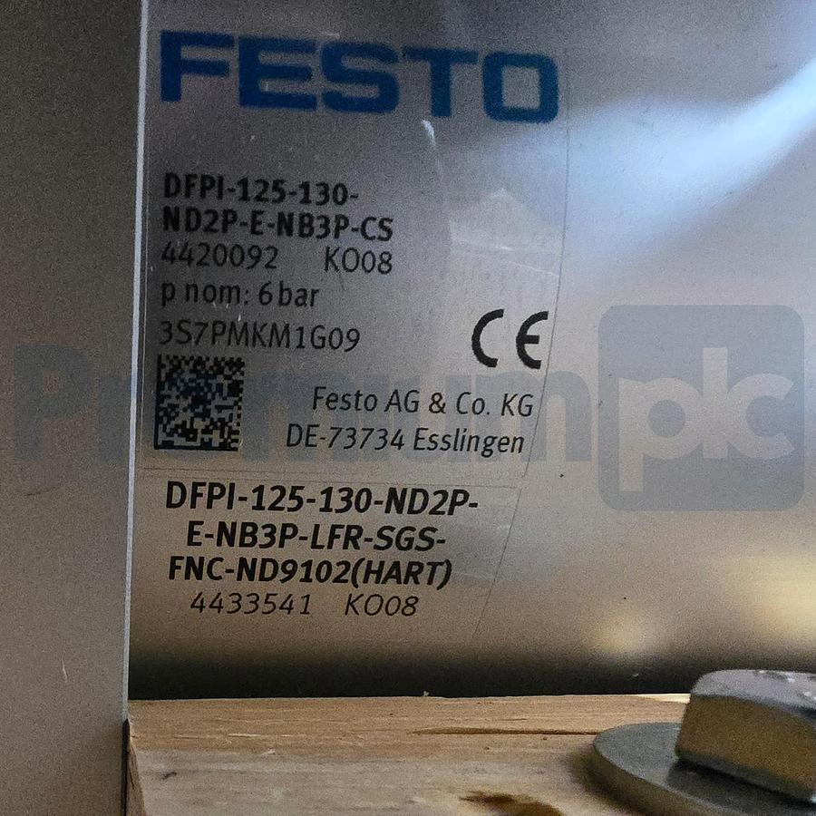 Used Outotec Metso Festo DFPI-125-130 4433541 Dart Valve Actuator ND9102HN Positioner