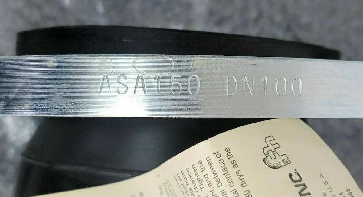 Used NEW FLEX HOSE CO. 4'' I.D.NNS EXPANSION JOINT NNS 1.D.NNS