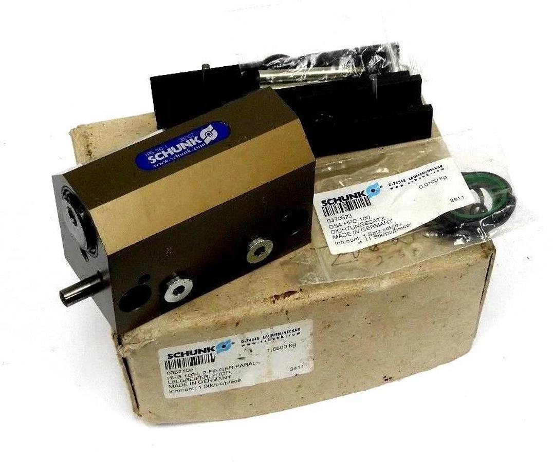 Used SCHUNK HPG 100-1 PARALLEL GRIPPER 352102, HPG1001