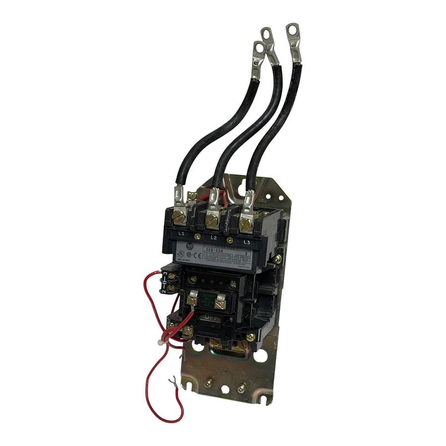 Used Allen-Bradley 509-C0A NEMA Size 2 Magnetic Contactor 45A 3-Pole 240V Coil