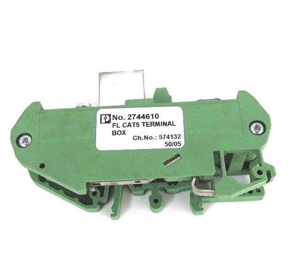 Used PHOENIX CONTACT FL CAT5 TERMINAL BOX 2744610