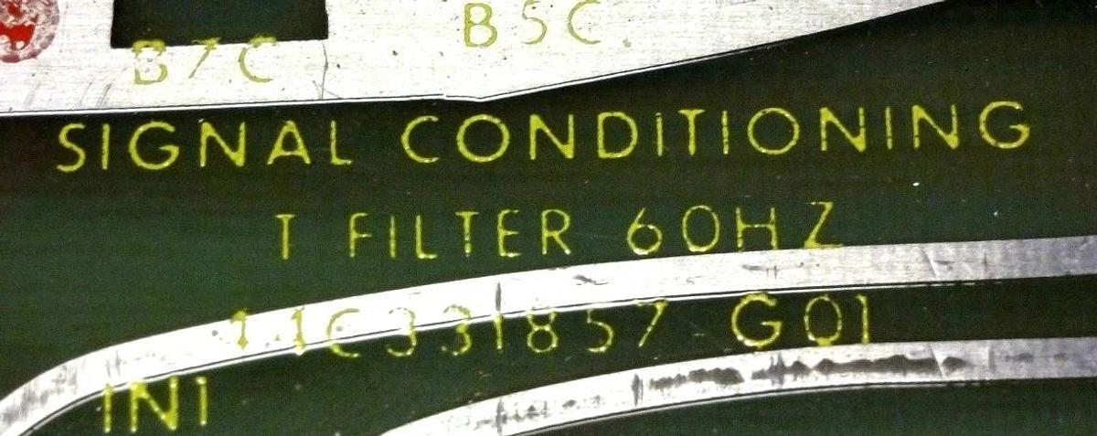 Used GENERAL ELECTRIC 44C331857-G01 SIGNAL CONDITIONING MODULE 60HZ 44C331857G01