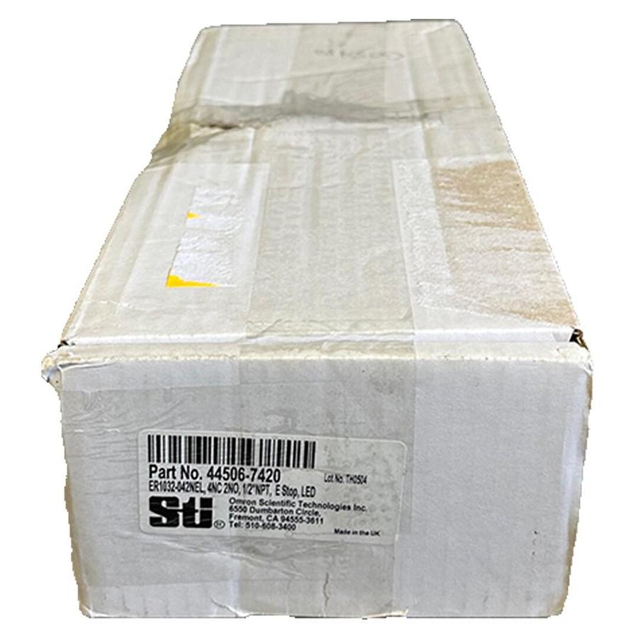Used NEW STI OMRON ER1032-042NEL / ER1032042NEL EMERGENCY STOP SWITCH 44506-7420