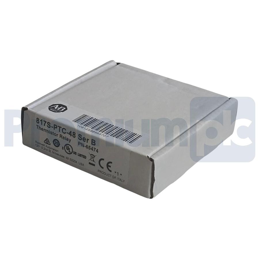 Used Surplus Allen Bradley 817S-PTC-48 /B MachineAlert Thermistor Relay 24/48V AC/DC