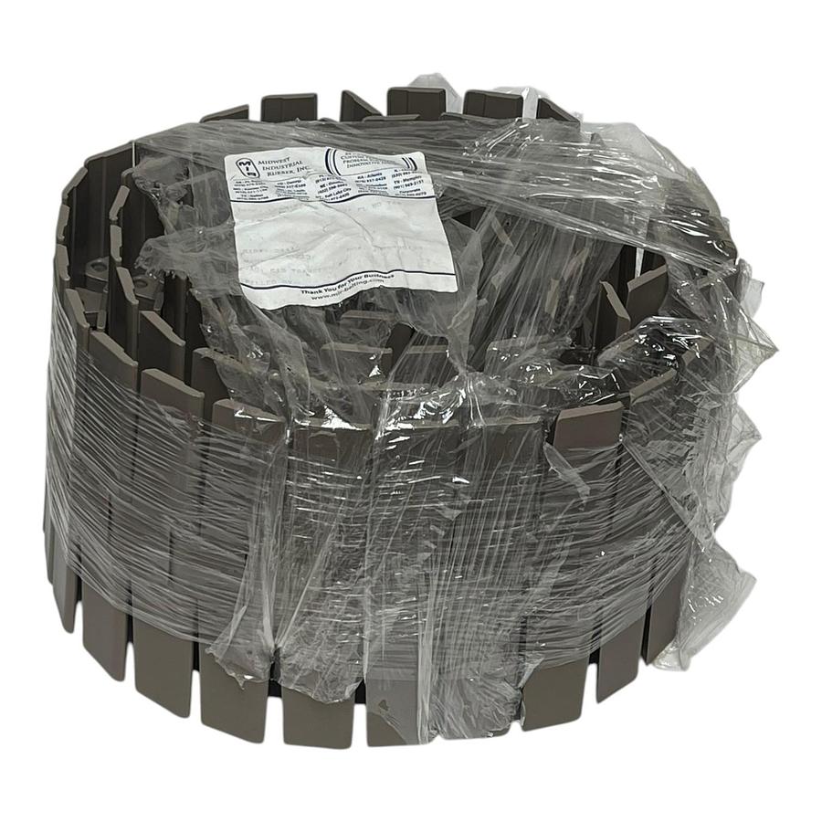 MIR LF831K0750 7-1/2" W x 10 Ft Long Flat Conveyor Belt No Tab New Surplus