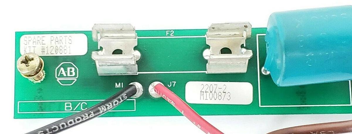 Used ALLEN BRADLEY 120880 FUSE BOARD REV. 02 KIT #: 120881, 120879-01 W/ SCREWS