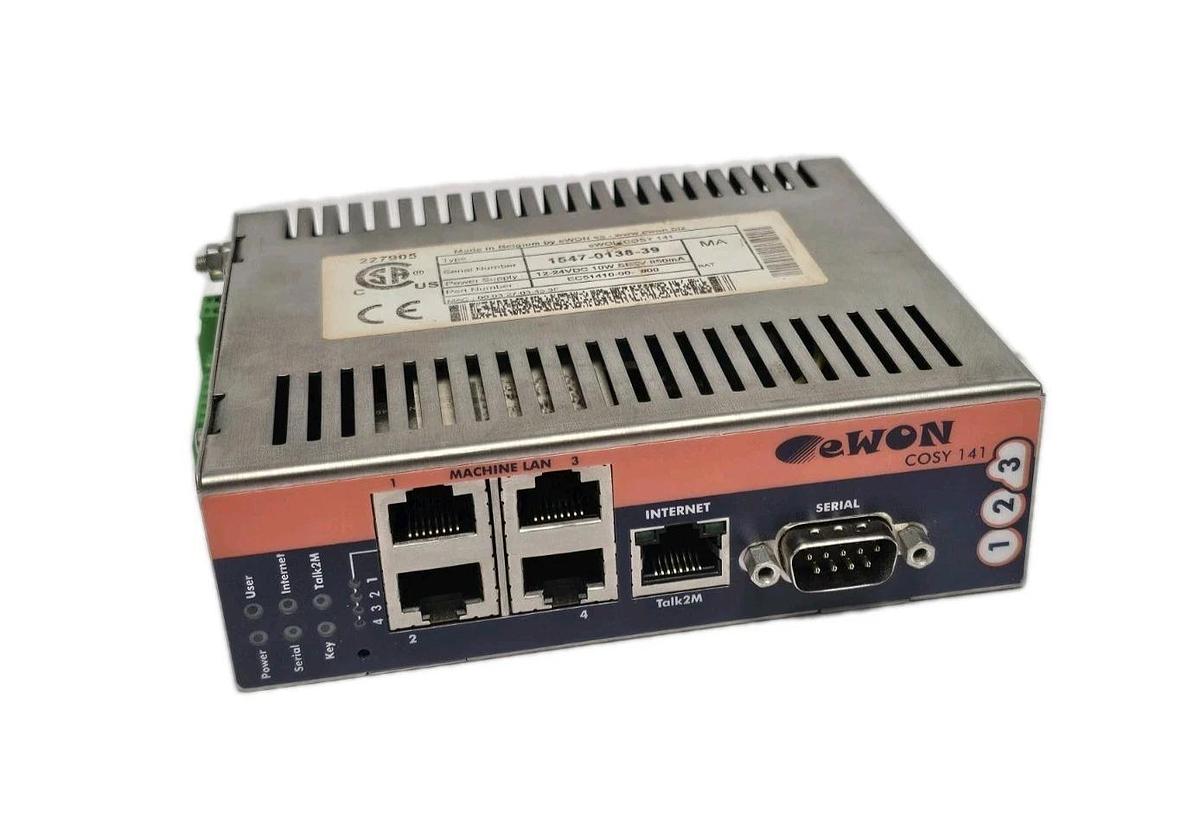 Used HMS eWON Cosy 141 | EC51410-00-#00 Industrial VPN Router ENet EC51410_00MA USED
