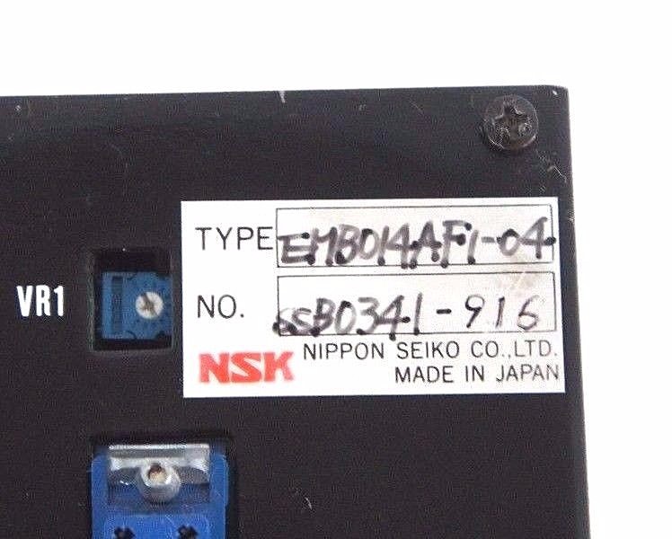 Used NSK EMB014AF1-04 SERVO CONTROL EMB014AF104 NO. SSB0341-916