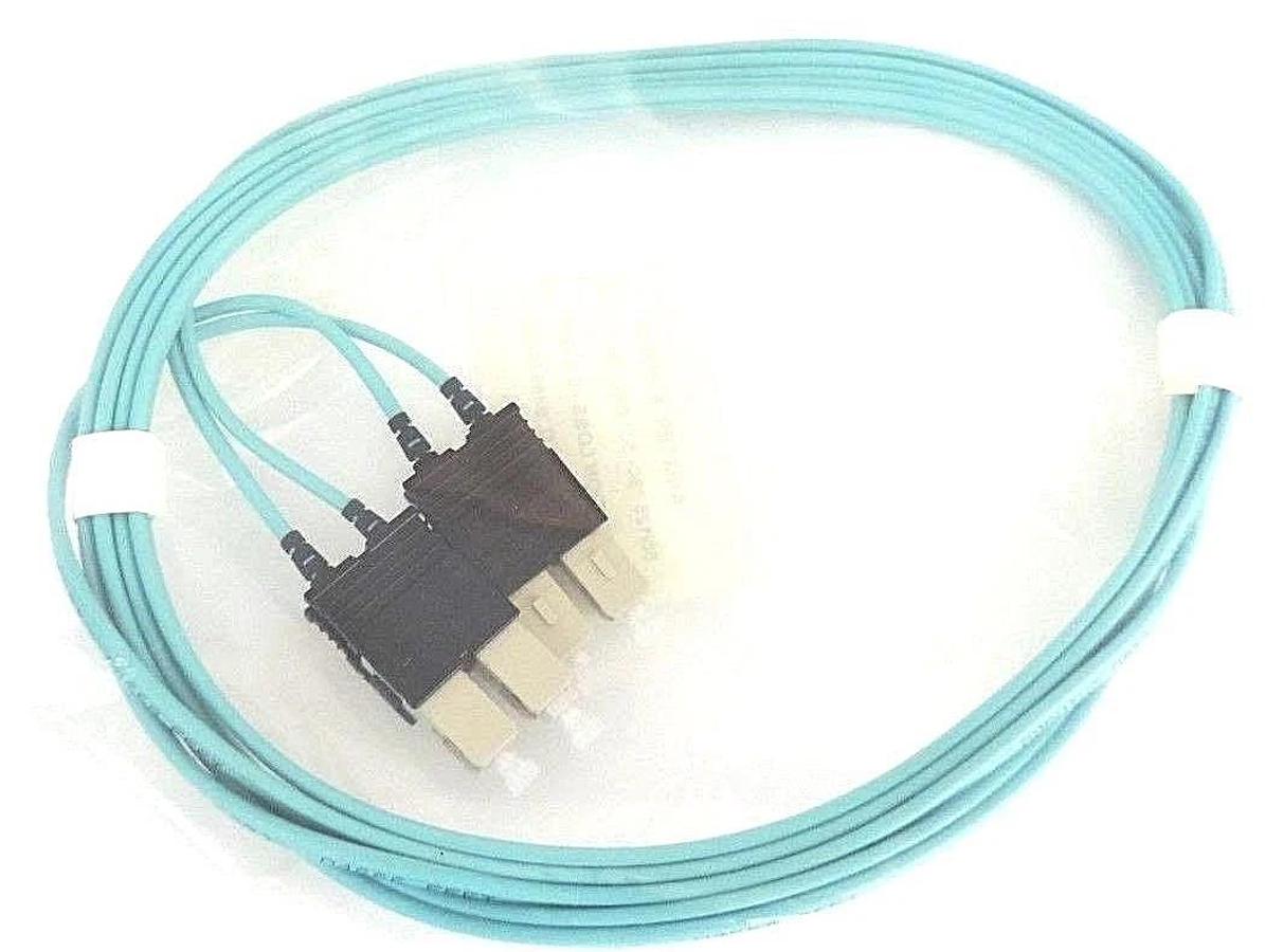 Used ANIXTER 246843 FIBER OPTIC 50/125 SC-SC DPX-3M INSERTION LOSS 0.5, 949976-000
