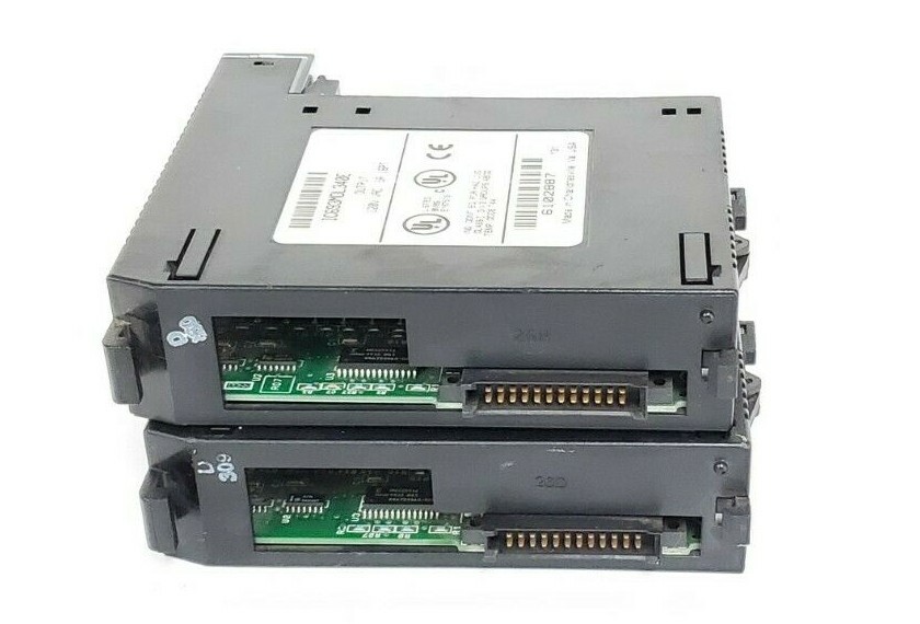 Used LOT OF 2 GE FANUC IC693MDL340E OUTPUT MODULES 120VAC .5A 16PT