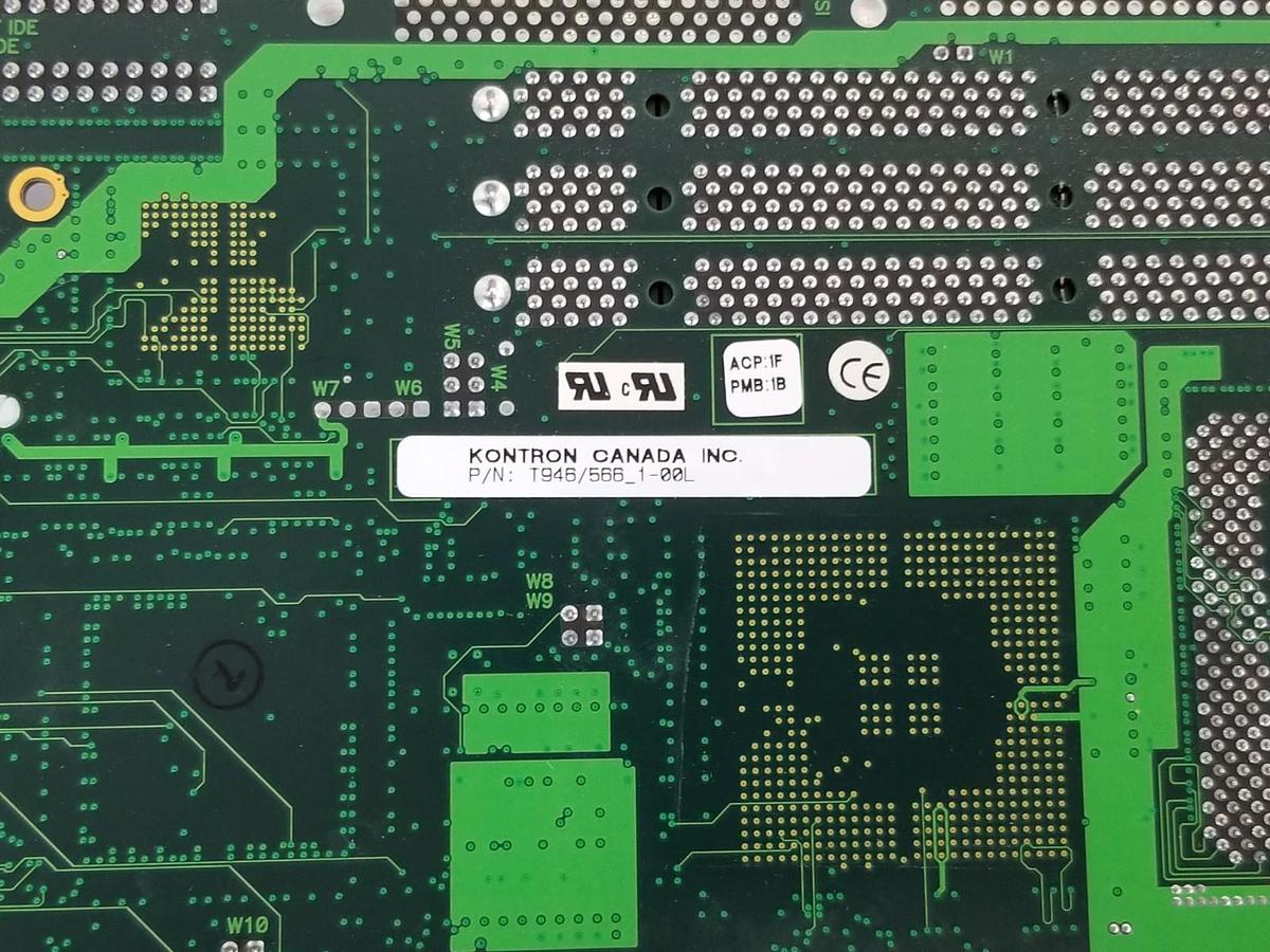 Used KONTRON CANADA INC. T946/566_1-00L ETHERNET CONTROL BOARD T069V IPER_2