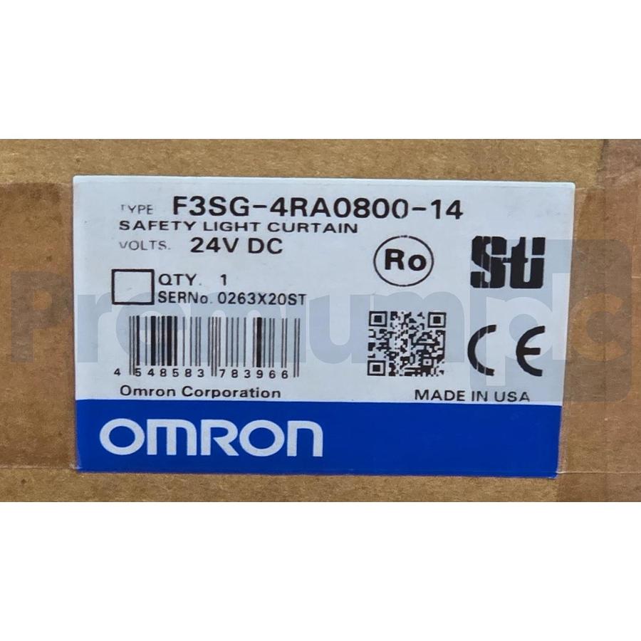 OMRON STI F3SG-4RA0800-14 F3SG-RA SAFETY LIGHT CURTAIN SET 14mmx800mm 24VDC NSMP