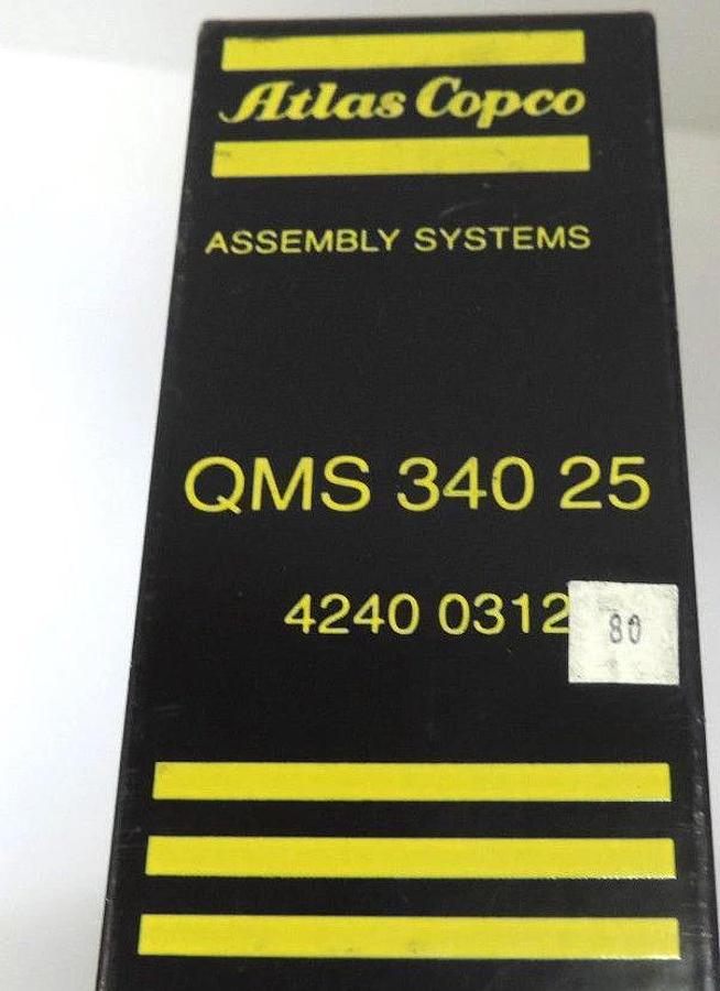Used ATLAS COPCO 4240031281-0004 SERVO CONTROLLER QMS 340 25 340VDC 25A, QMS34025