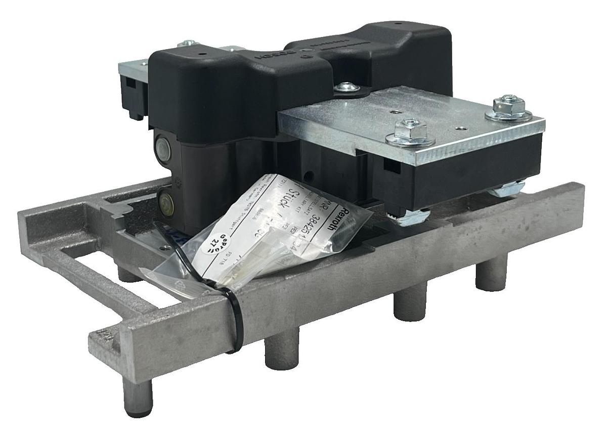 Used Bosch Rexroth 3842504712 Manual Positioning Unit Single Axis System Aluminum NEW