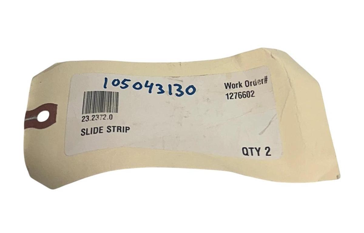 Used 2 HOLAC 23-2372-0/1 / 2323720 OEM SLIDE STRIPS FOR CUTTING MACHINE NSNP