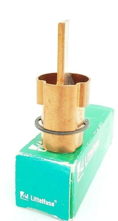 Used NIB LITTELFUSE LRU 216 FUSE REDUCERS 1 PAIR, LRU216 (INCOMPLETE)