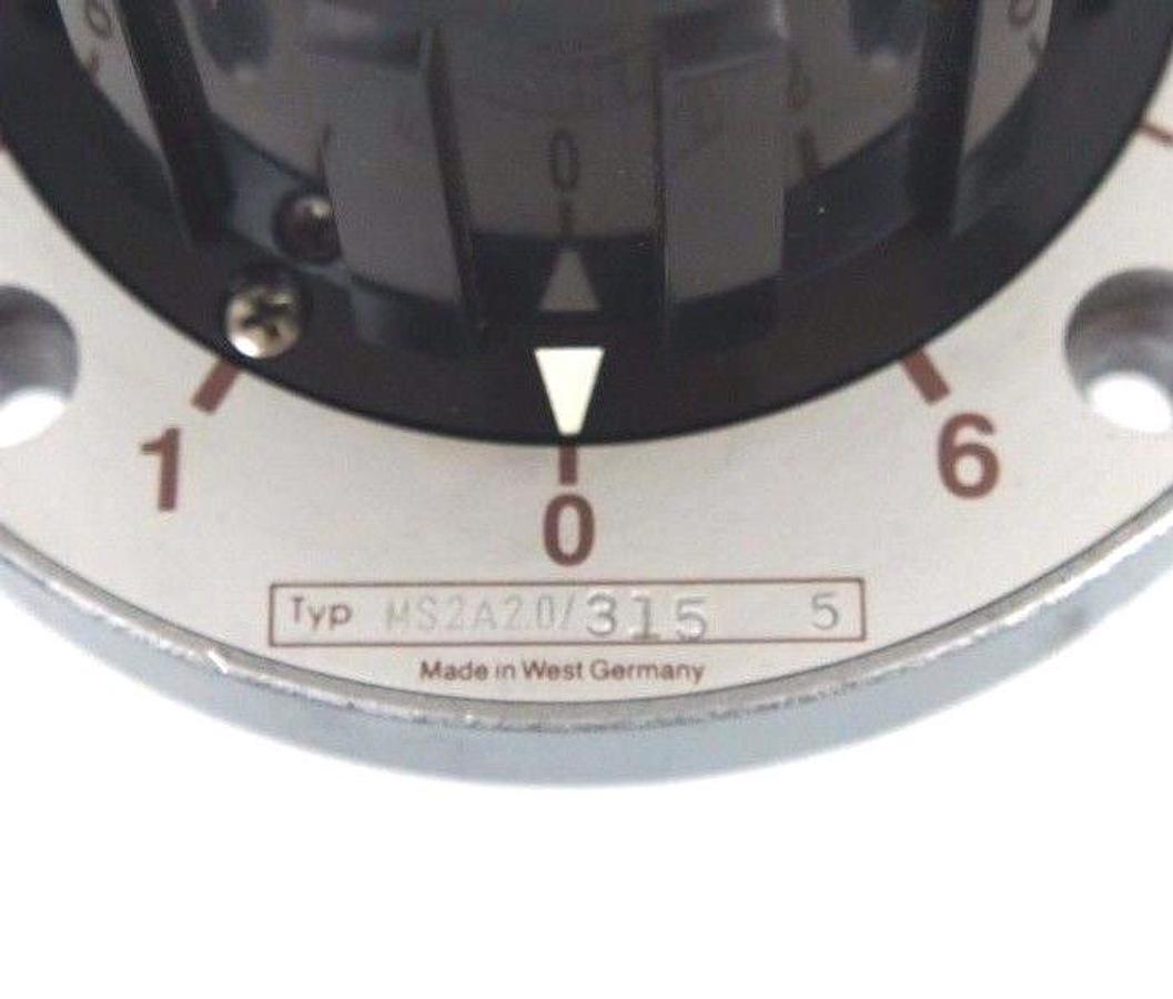 Used HYCON MS2A2.0/315 FLUID CONTROL 0-5800 PSI MS2A20315