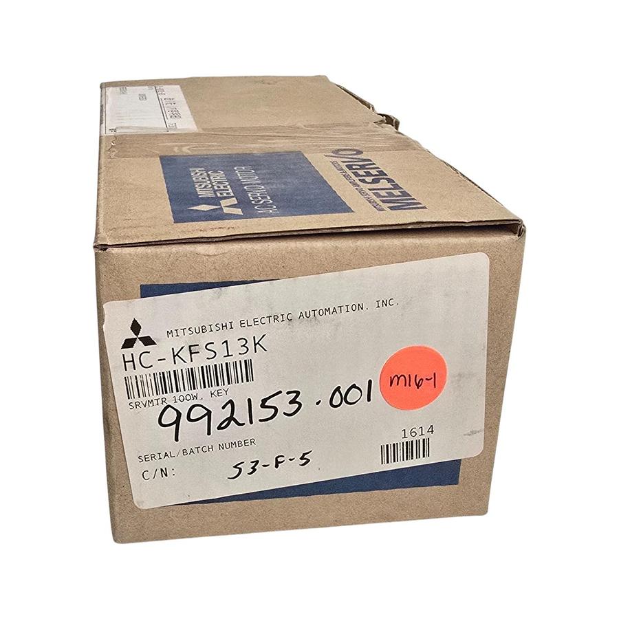 Used MITSUBISHI ELECTRIC HC-KFS13K / HCKFS13K MELSERVO J2S AC SERVO MOTOR 100W NSMP