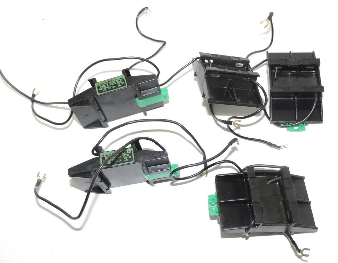 Used LOT OF 5 MURRELEKTRONIK HRC 1-022/220 UNIVERSAL CONTACTOR SUPPRESSORS 20101